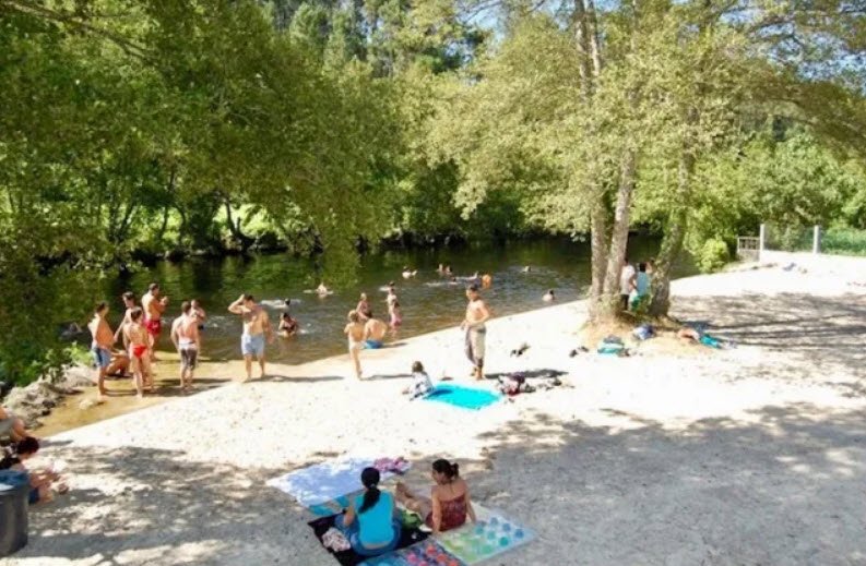 Praia Fluvial de Nandufe, Portugal